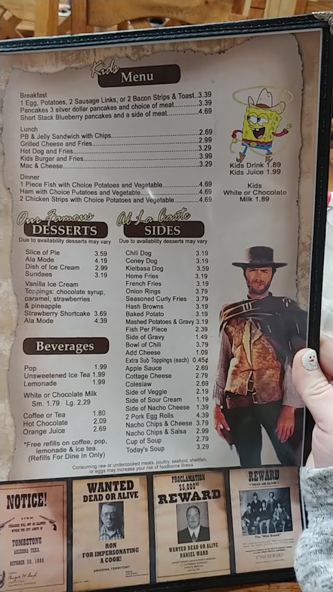 Bray Road Diner Menu - Image 6